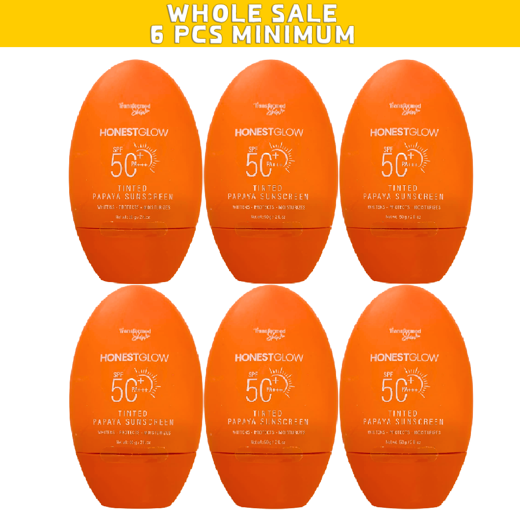 HonestGlowTintedPapayaSunscreen(50SPF)50g
