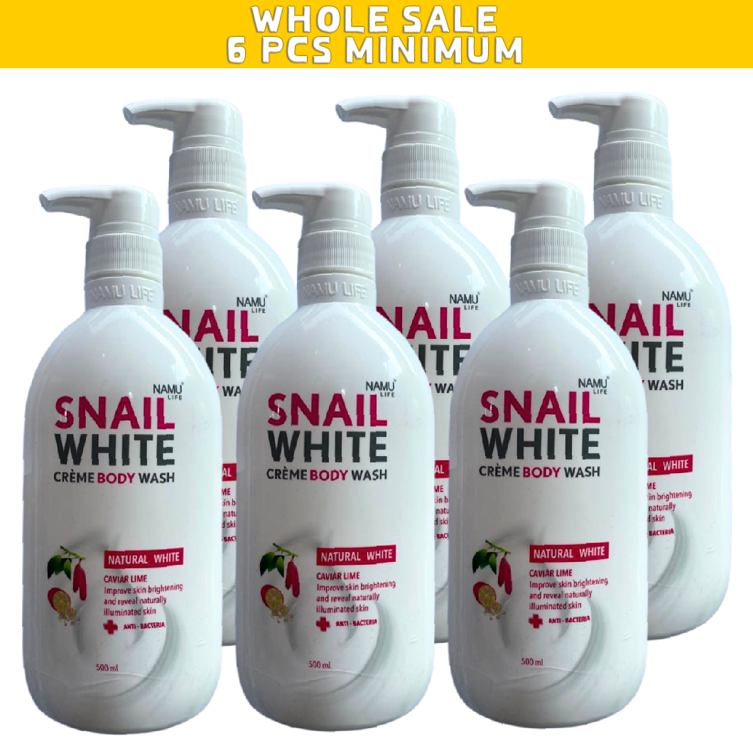 SnailWhiteCremeBodyWash500ml