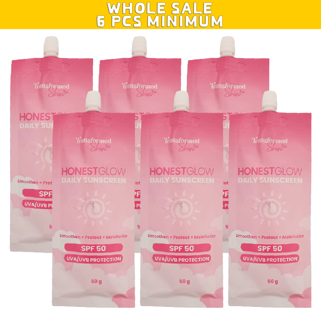 TransformedSkinHonestGlowDailySunscreen50g