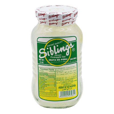 Siblings Sweet Pineapple Gel Nata De Pina