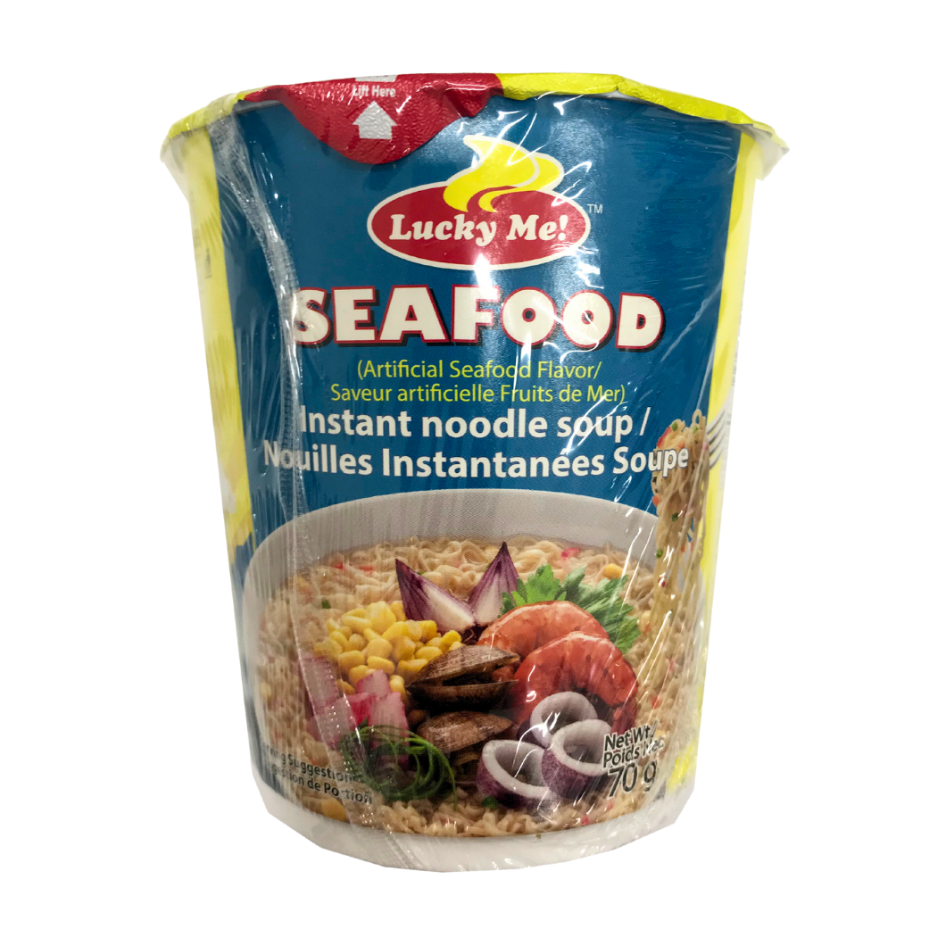 Lucky Me Cup Seafood Instant Noodle Soup 70g