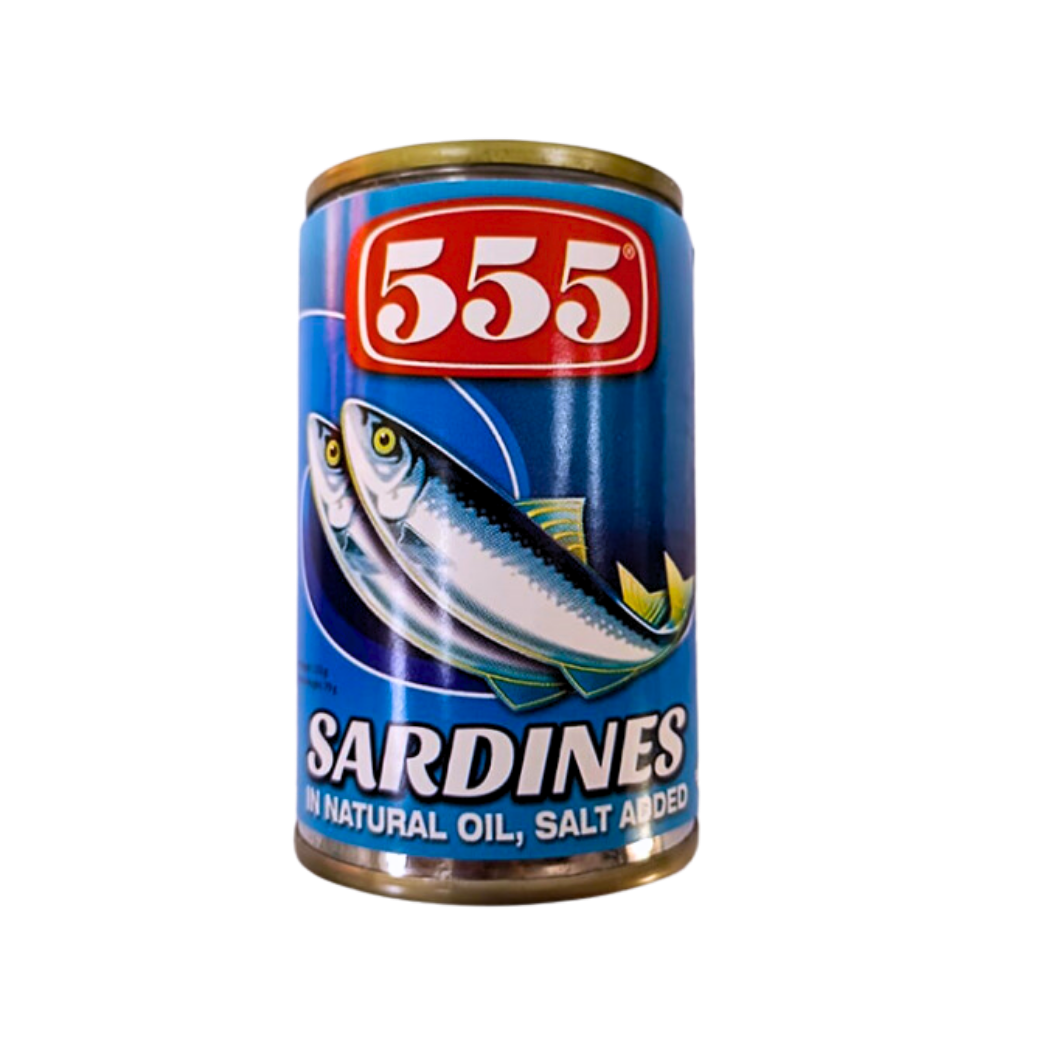 555 Sardines in Natural Oil 155g