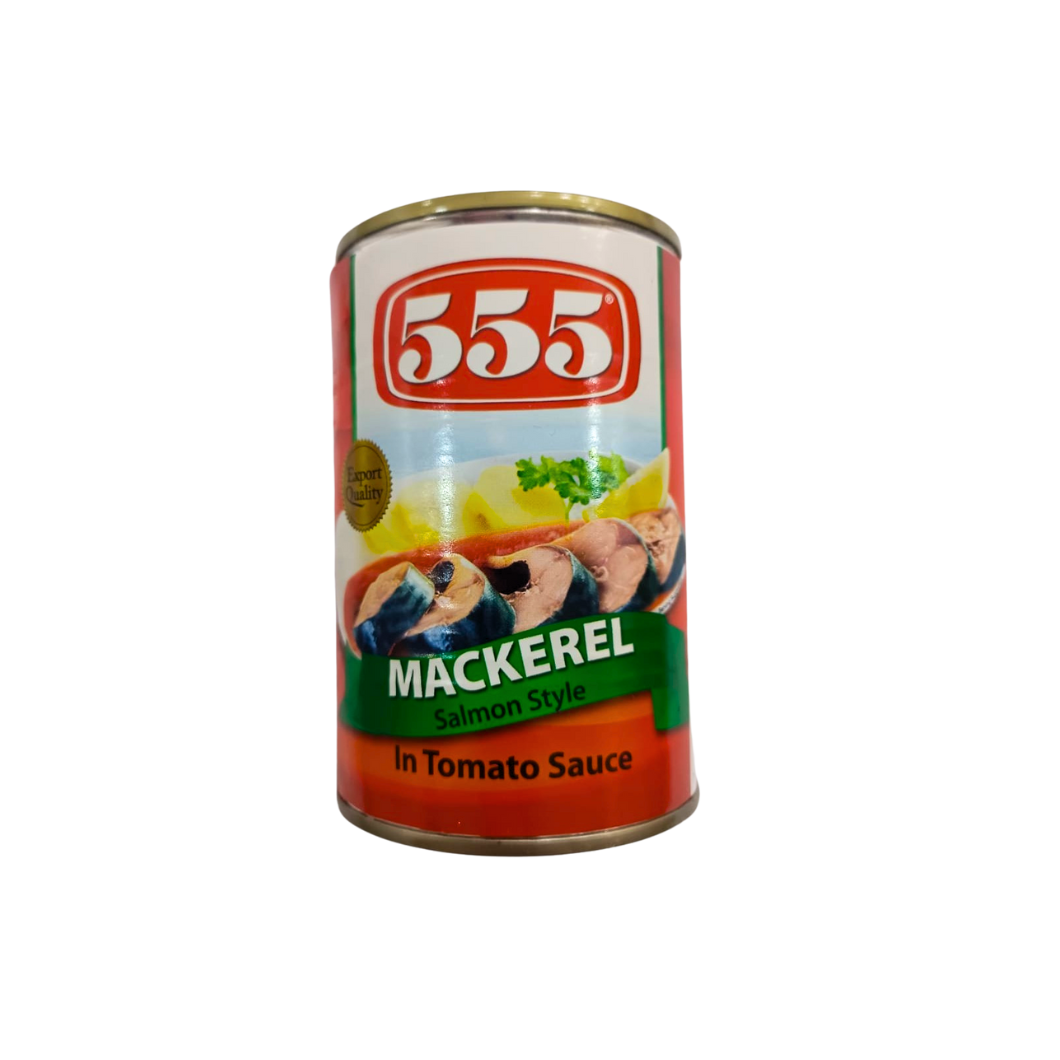 555 Mackerel Salmon Style in Tomato Sauce 425g