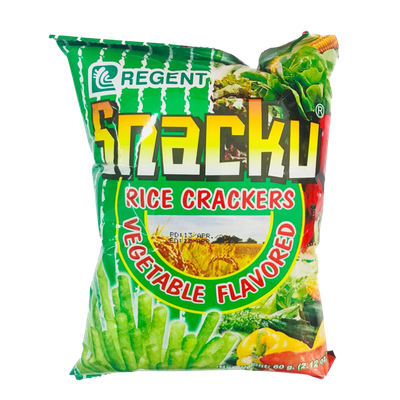 Regent Snacku Rice Crackers Vegetable Flavour 60g