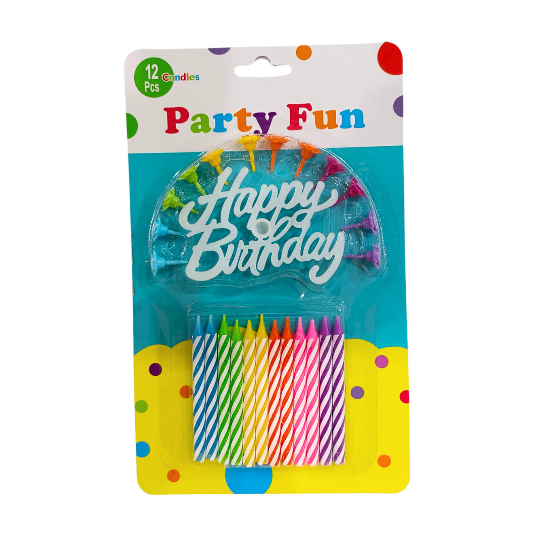 Birthday Candles 12pc