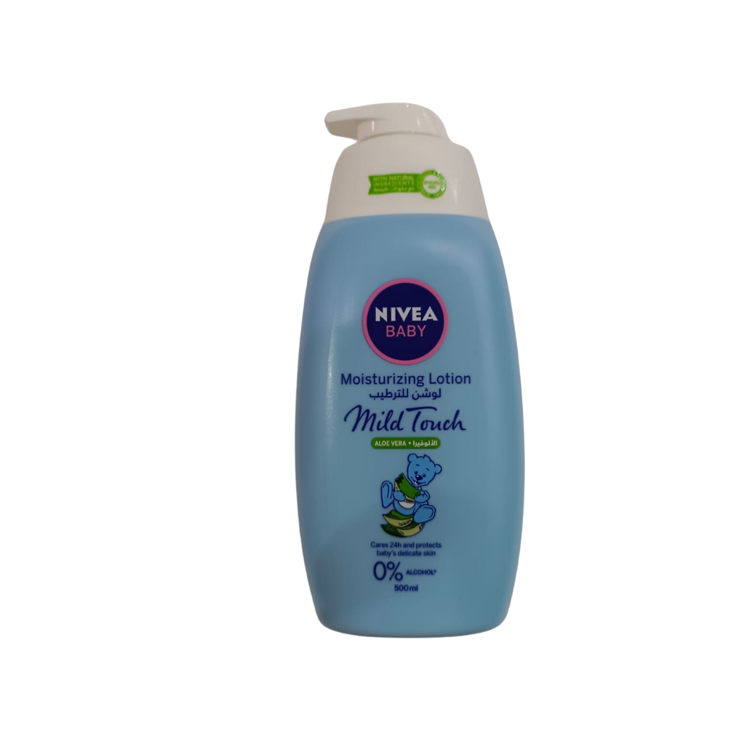 Nivea Baby Mousturizing Touch 0% alcohol 500ml