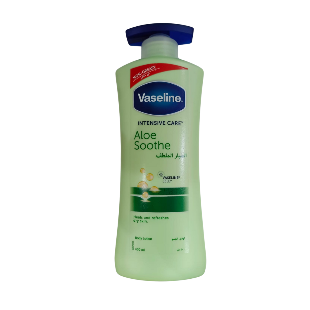 Vaseline Aloe Soothe Pump 400ml