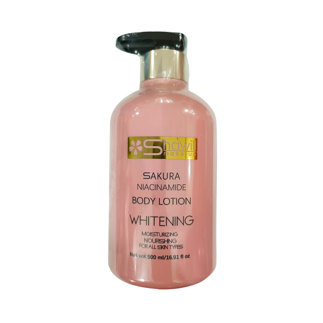 Sakura Niacinamide Body Lotion Whitening 500ml