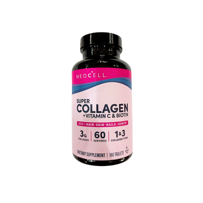 Neocell Super Collagen Vitamin C 180 Tablets