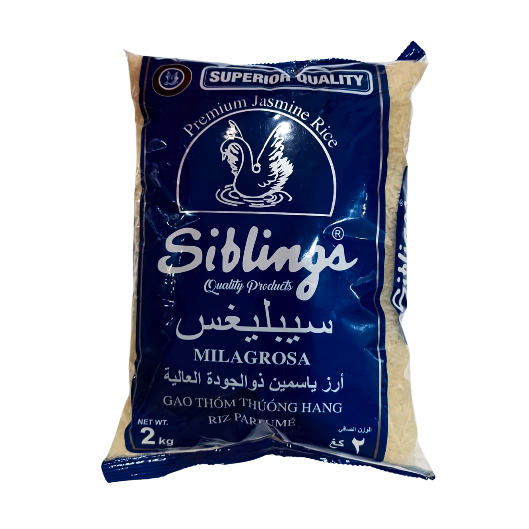 Siblings Milagrosa Jasmine Rice 2 kg