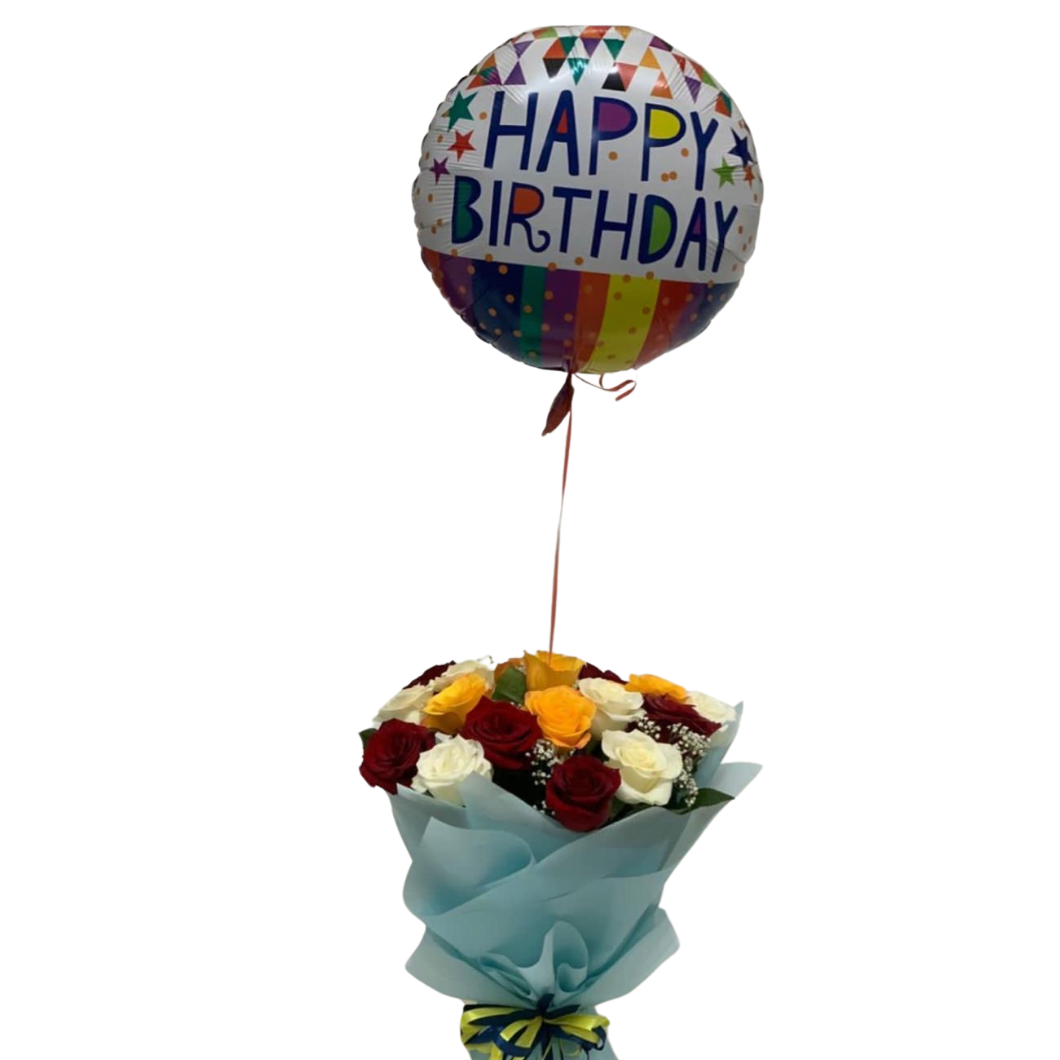 Balloon w/ Flowers Set 3 (HPD)