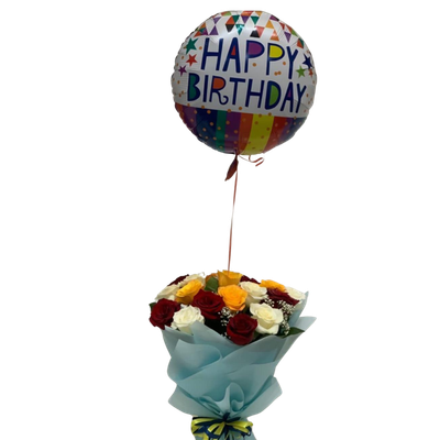Balloon w/ Flowers Set 3 (HPD)