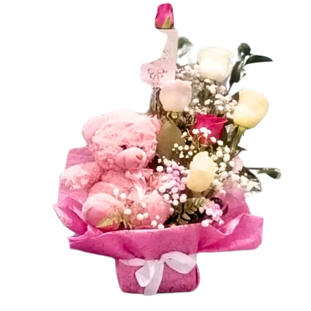 Flowers Set - Its a girl!