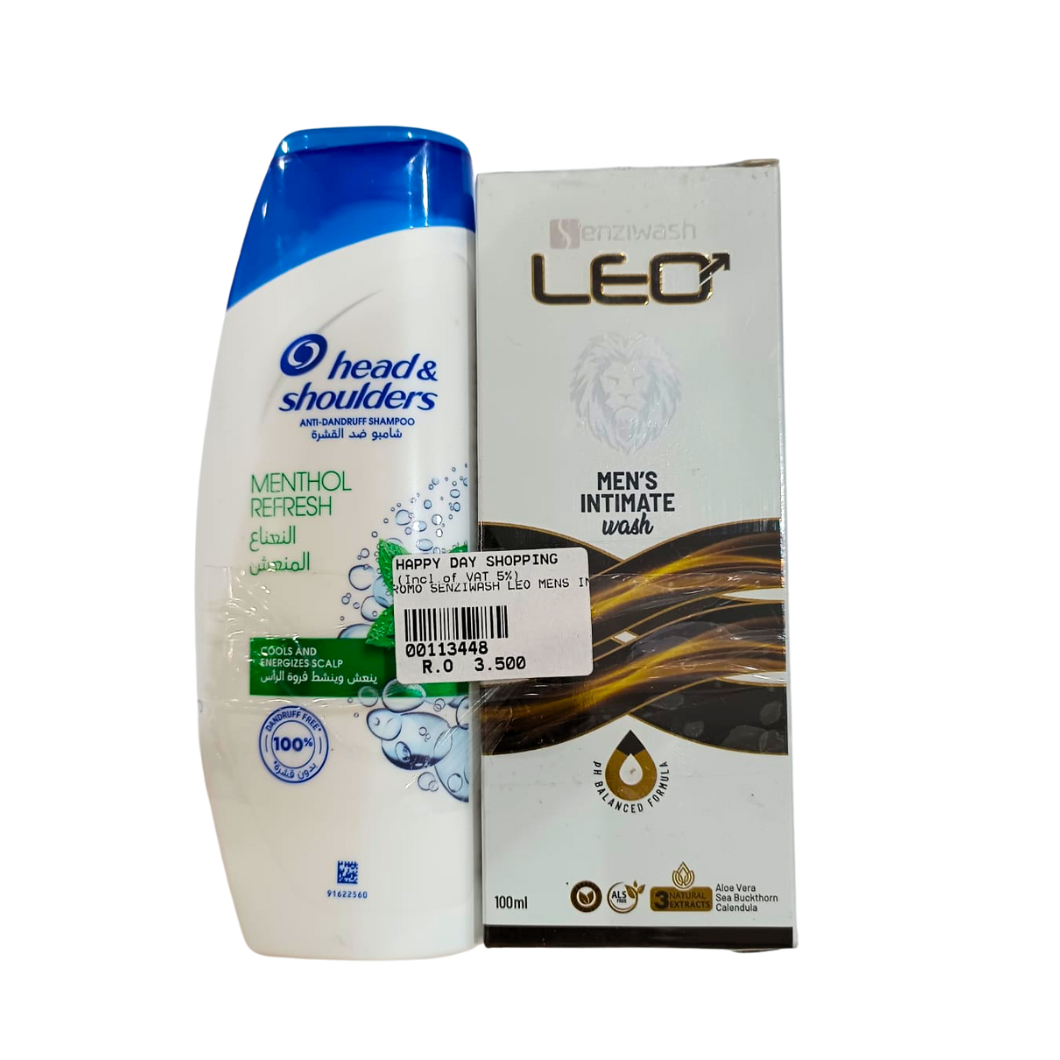 Promo - Head &amp; Shoulders + Leo Men Intimate Wash