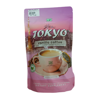 Tokyo Vanilla Coffee 21 Grams x 10 Sachets