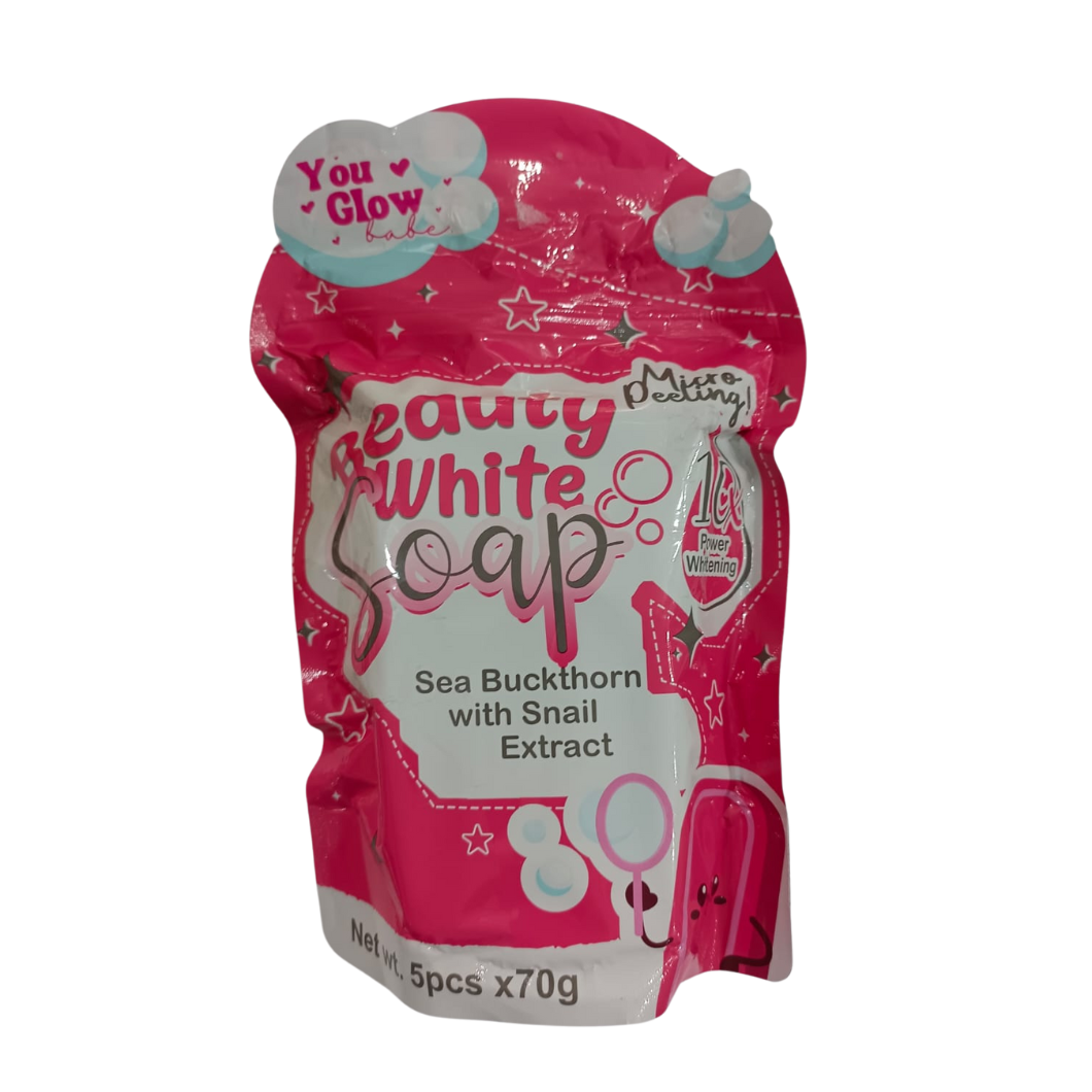 You Glow Beauty White Soap 5 pcs x 70g