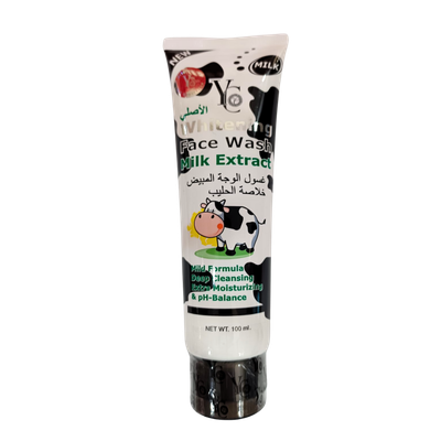YC Whitening Face Wash Milk Extract 100ml