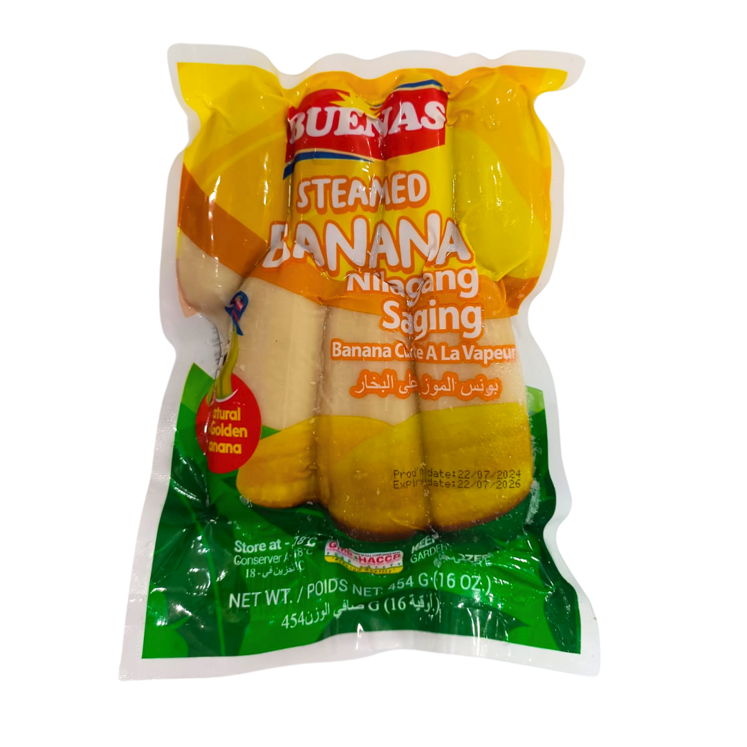 Buenas Steamed Banana (Nilagang Saging) 454g