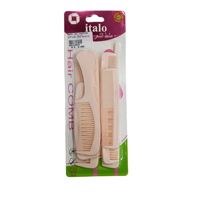 Italo Hair Comb - Light Peach