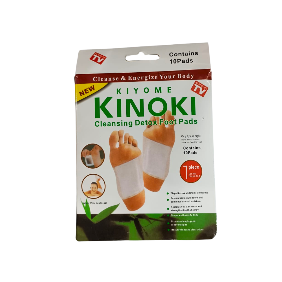 Kiyome Kinoki Cleansing Detox Foot Pads 10 Pads