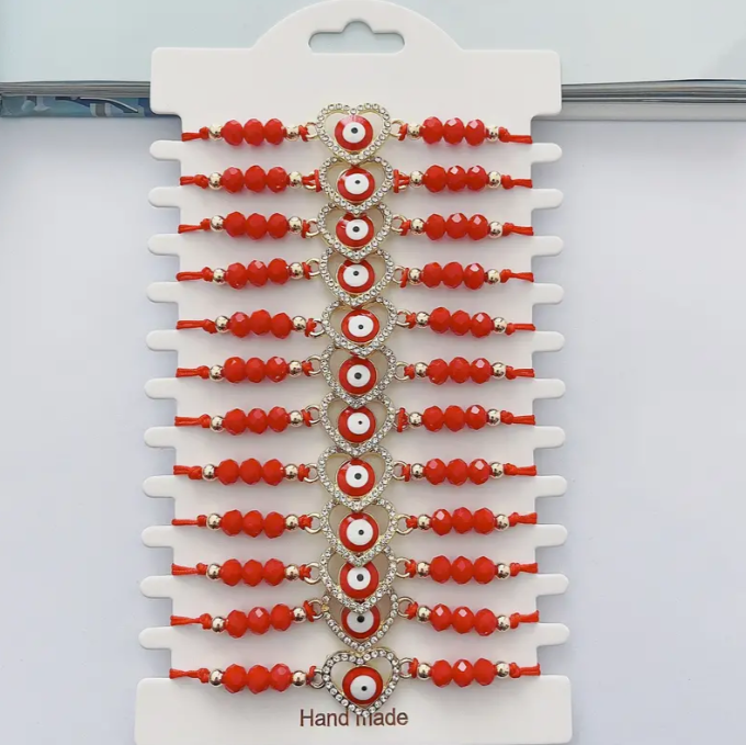 Bracelet - Evil Eye - Red