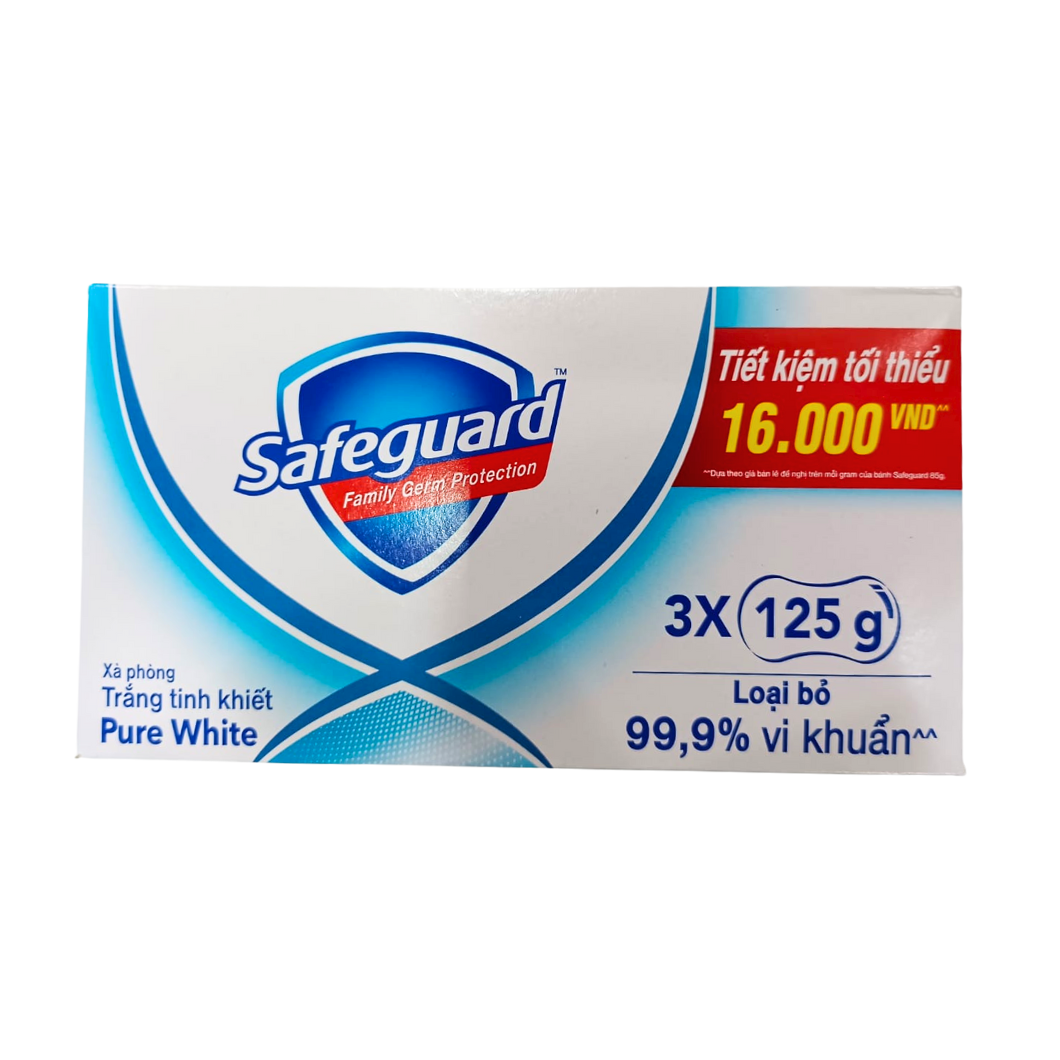 Safeguard Pure White 3x125g