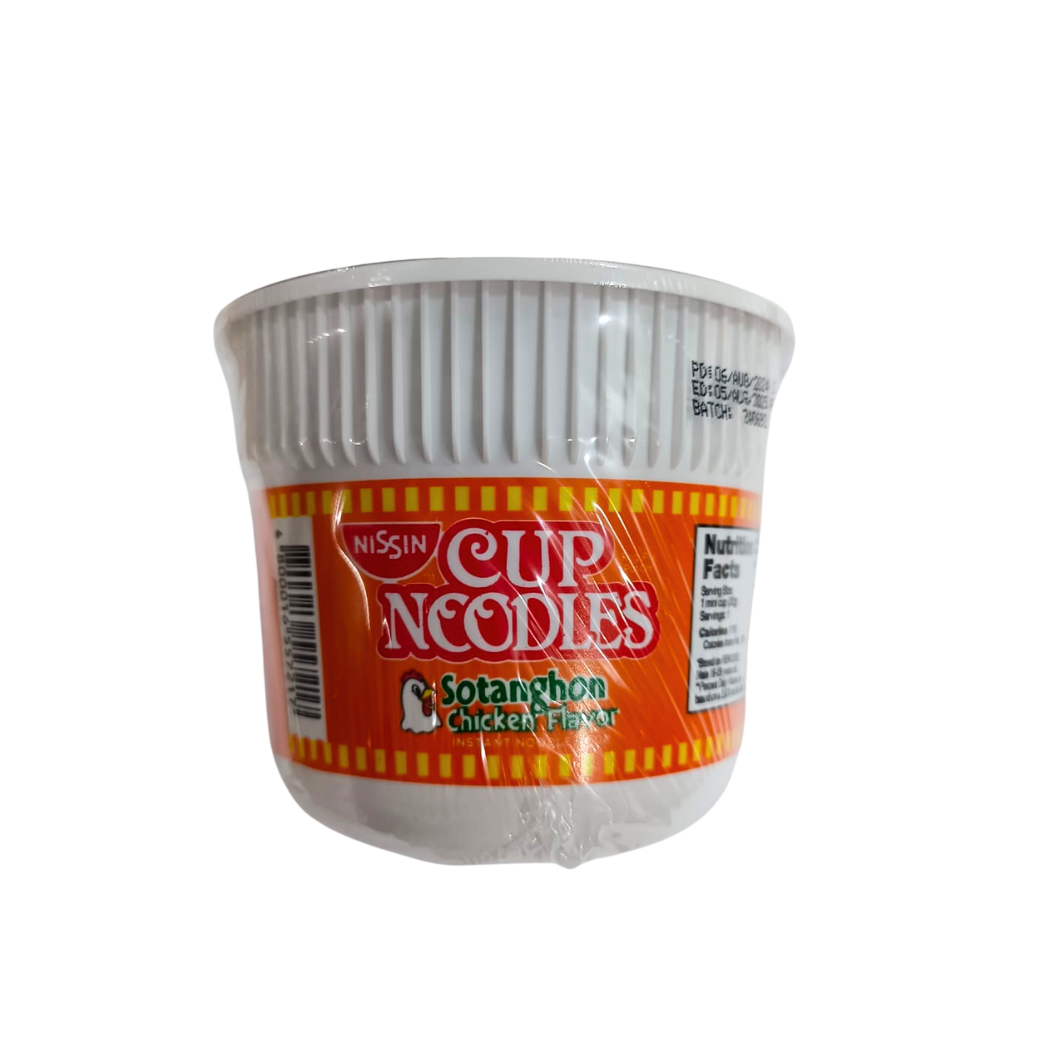 Nissin Cup Noodles Sotanghon Chicken Flavor 30g