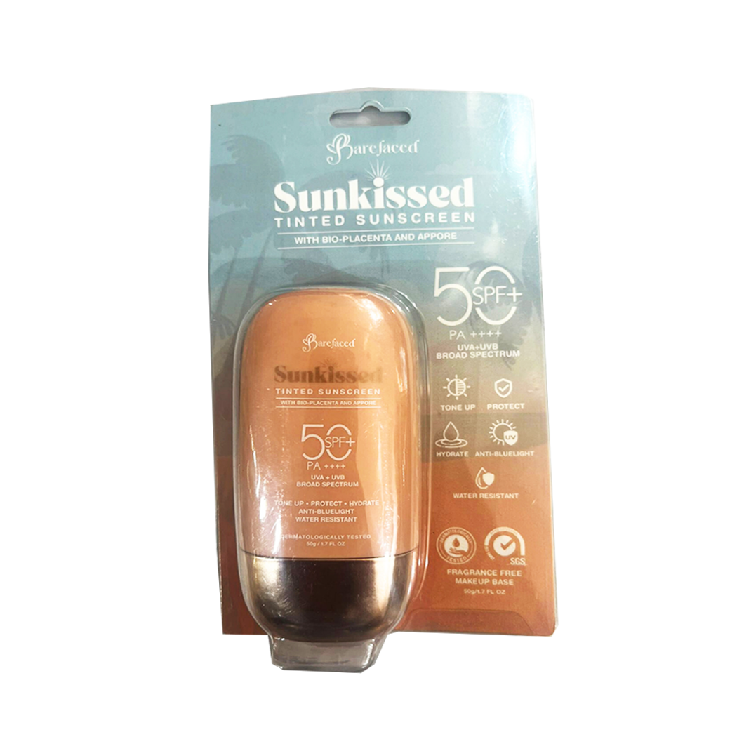 Barefaced Sunkissed Tinted Sunscreen spf50 50g