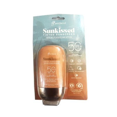 Barefaced Sunkissed Tinted Sunscreen spf50 50g