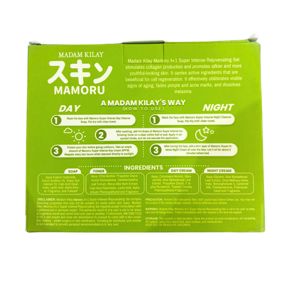 Madam Kilay Mamoru 4+1 Rejuvenating Set