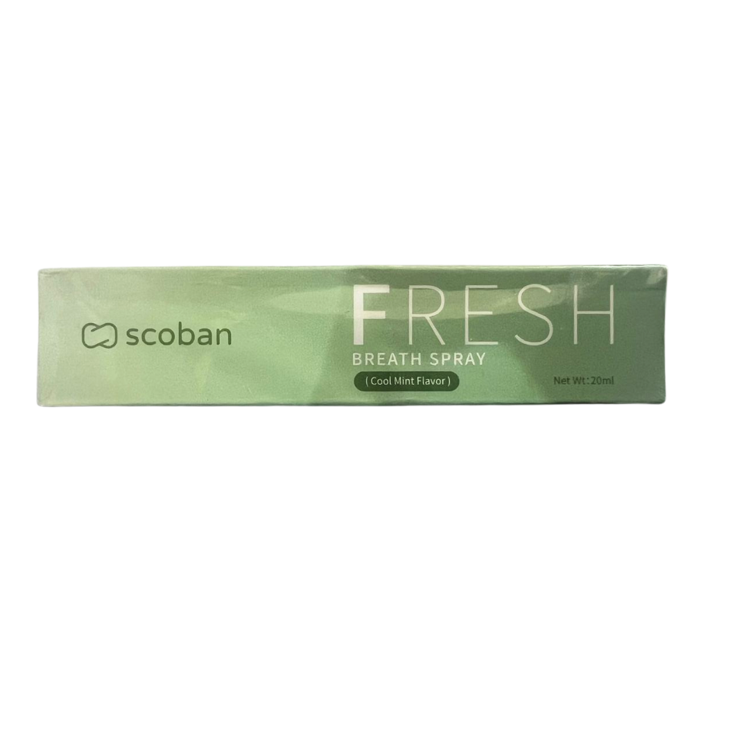 Scoban Fresh Breath Spray (Cool Mint Flavor) 20ml