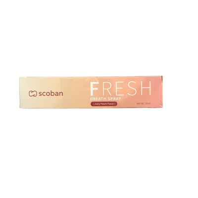 Scoban Fresh Breath Spray (Juicy Peach Flavor) 20ml