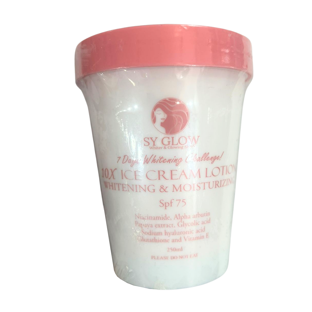 Sy Glow 10x Ice Cream Lotion SPF75 250ml