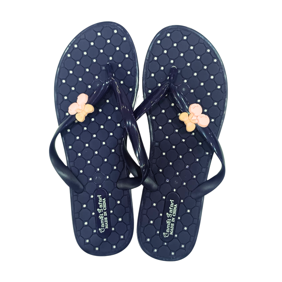 Slippers - Polka Blue