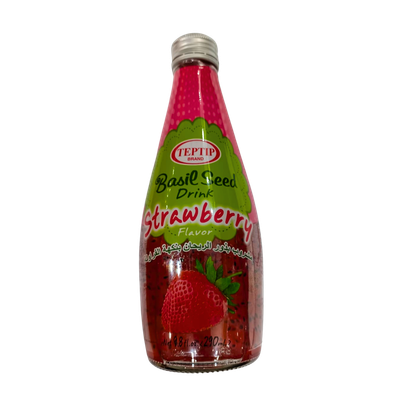 Teptip Basil Seed Strawberry Drink 290ml