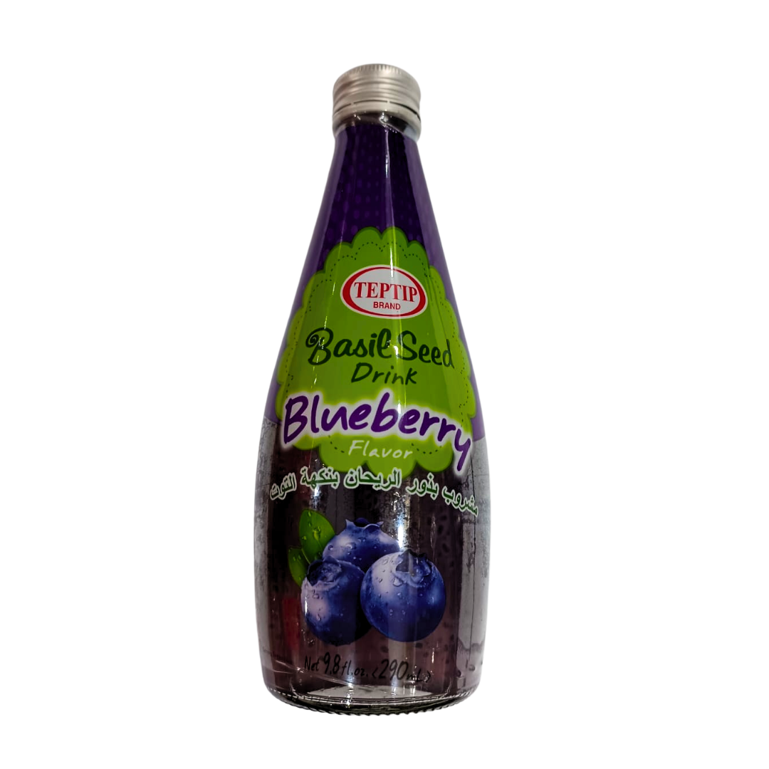 Teptip Basil Seed Blueberry Drink 290ml