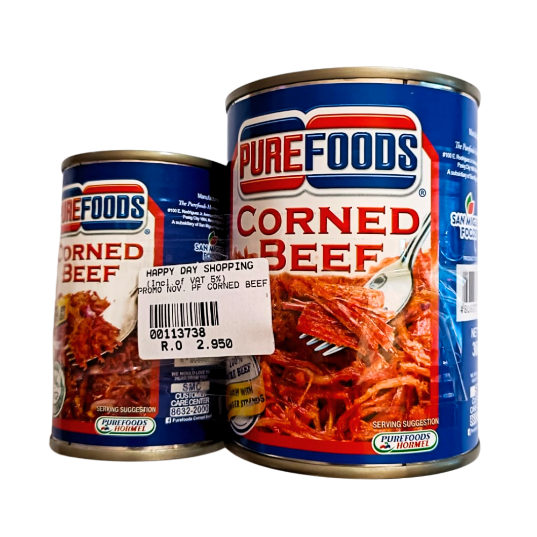 Promo - Purefood Corned Beef (Small and Big)