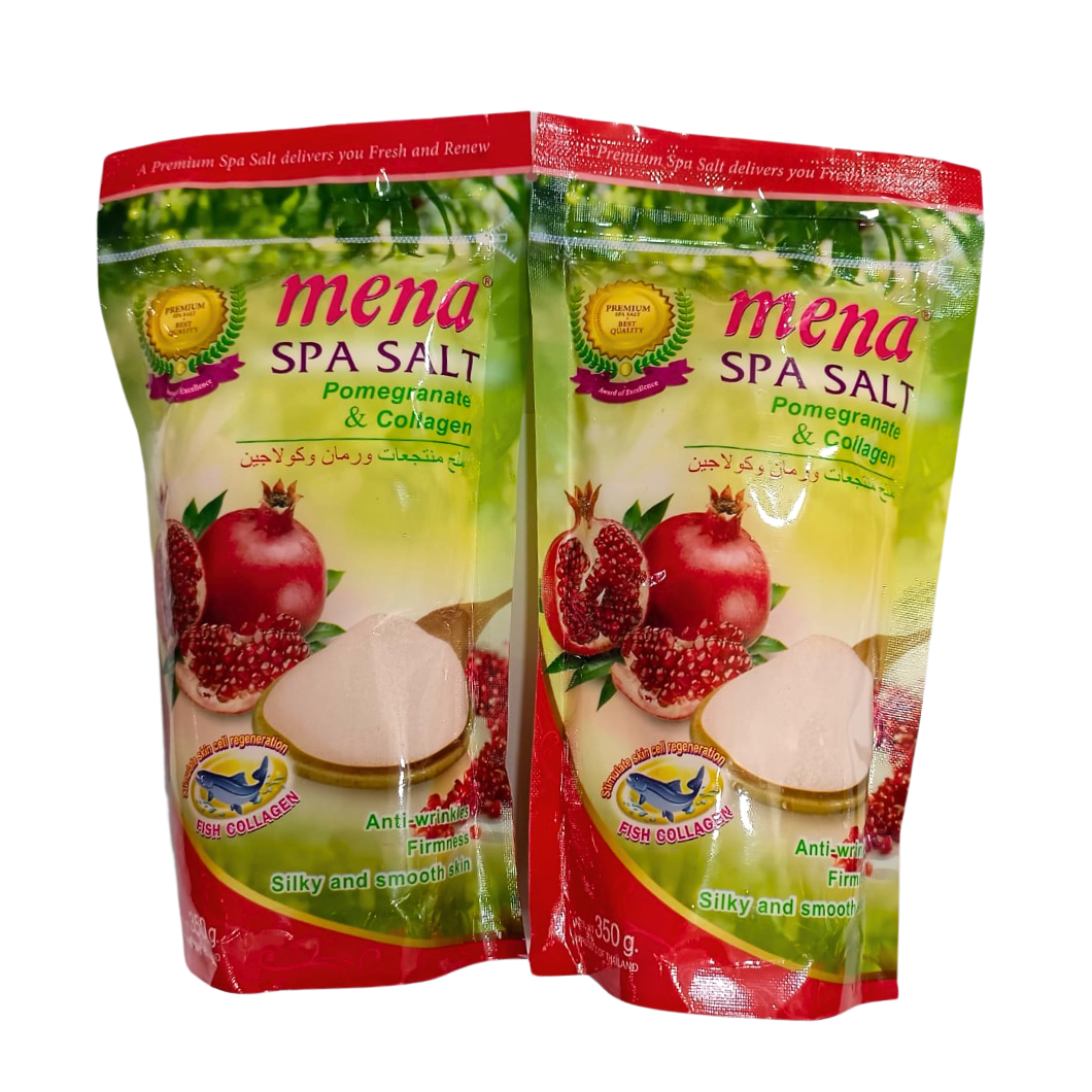 Promo - Mena Spa Salt Pomegrenate Scrub x2