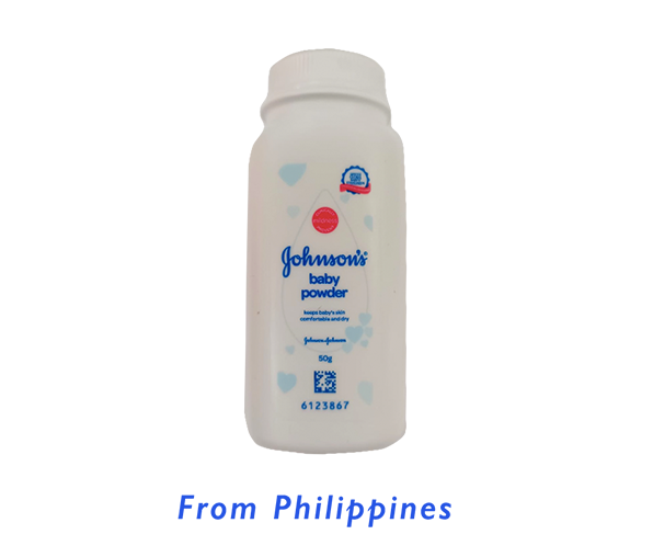 Johnsons Baby Powder 50g - from Philippines