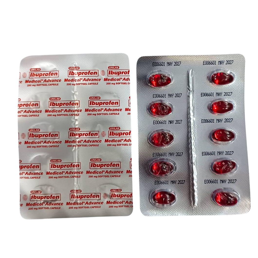 Unilab Ibuprofen Medicol 200g (10pc)