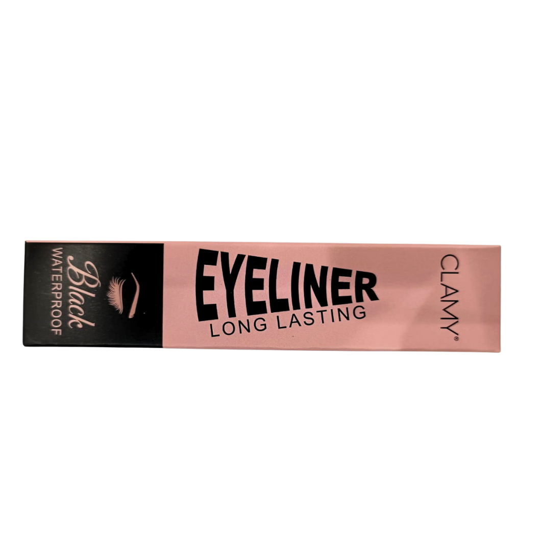 Clamy Cosmetics - Eyeliner Long Lasting Black Waterproof