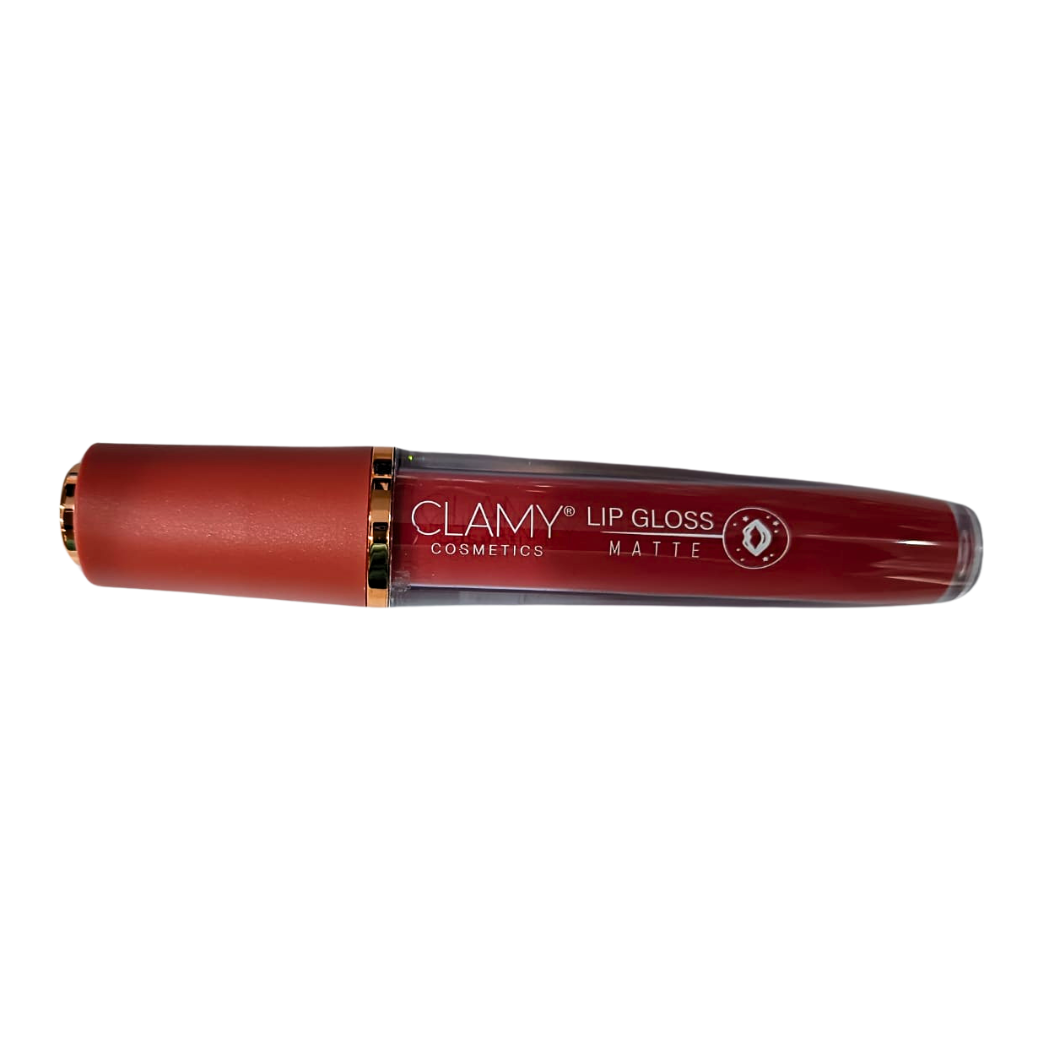 Clamy Cosmetics - Lip Gloss Matte - Red 2
