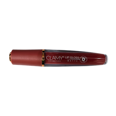 Clamy Cosmetics - Lip Gloss Matte (Red Brown)