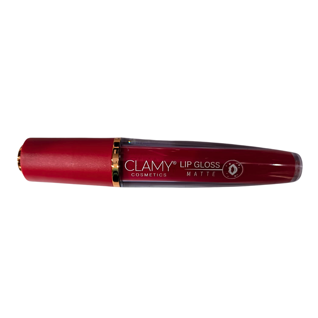 Clamy Cosmetics - Lip Gloss Matte (red)