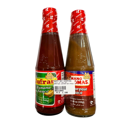 Promo - Jufran (Plain) and Mang Tomas (Spicy)