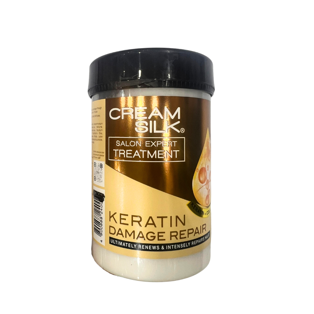 CreamSilk Keratin Damage Repair Hair Treatment 650ml (From Philippines)