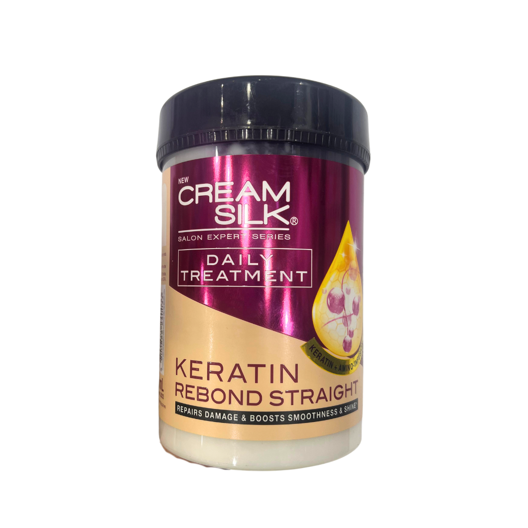 CreamSilk Keratin Rebond Straight Daily Treatment 650ml (from Philippines)