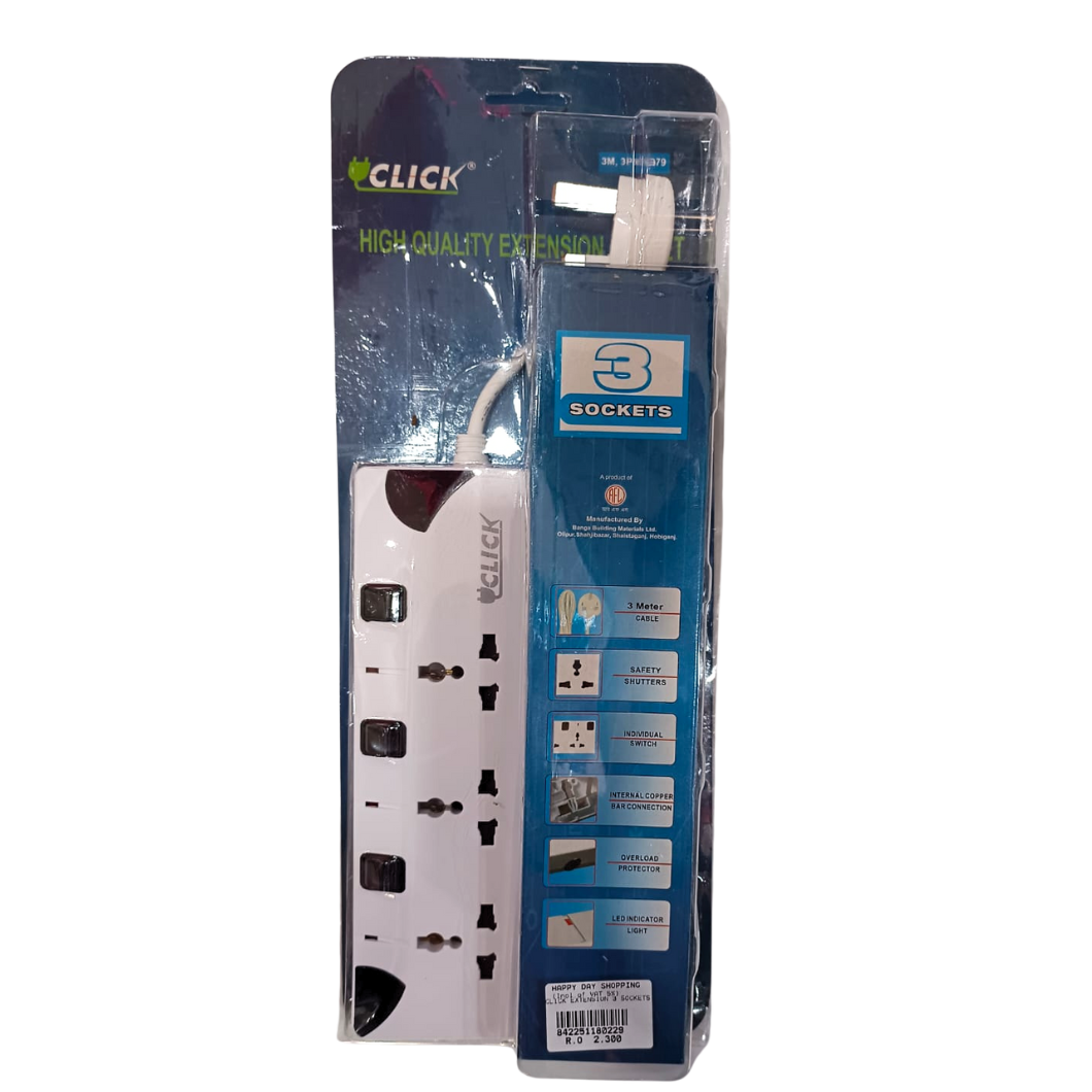 Click Socket 3 Socket