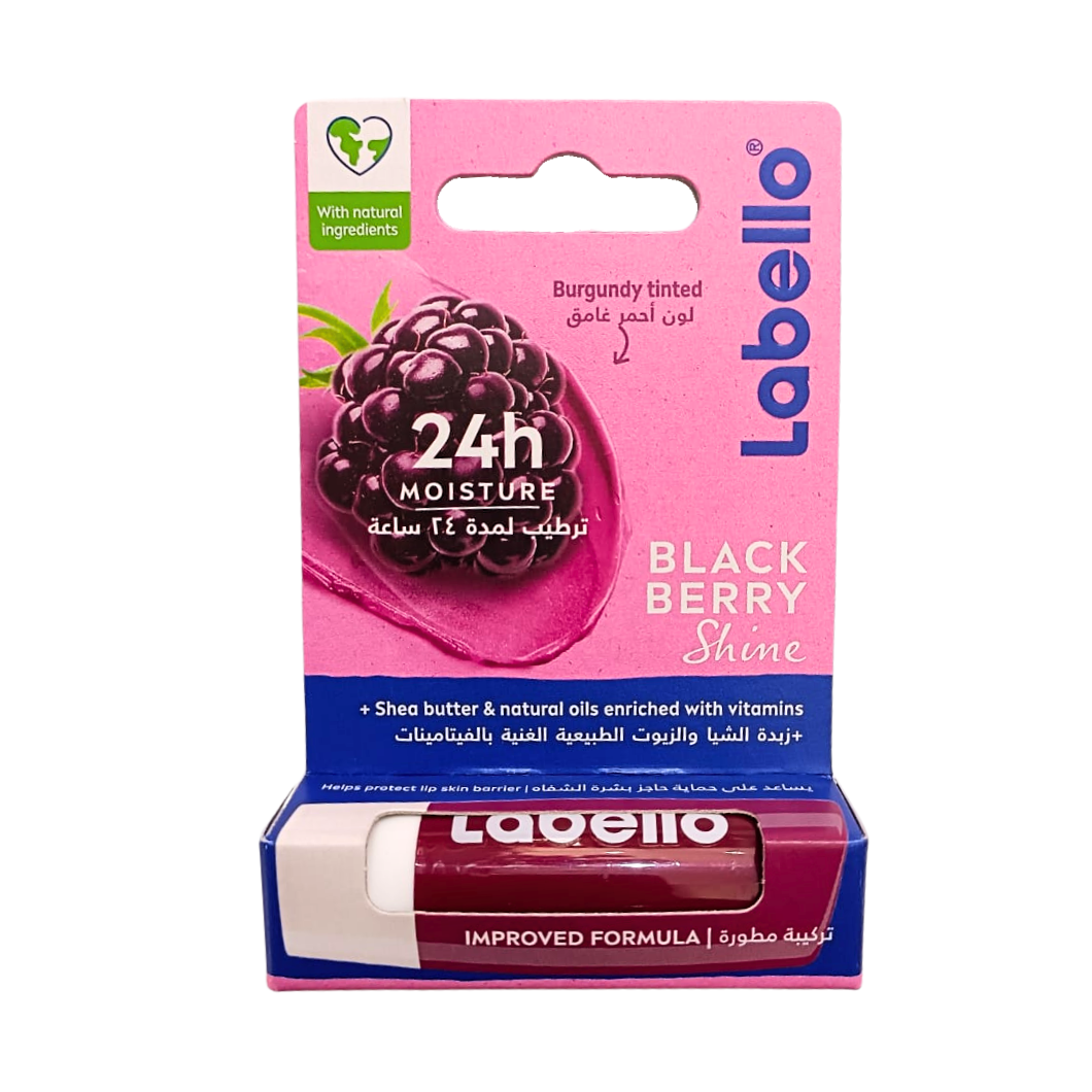 Labello Black Berry Shine 4.8g