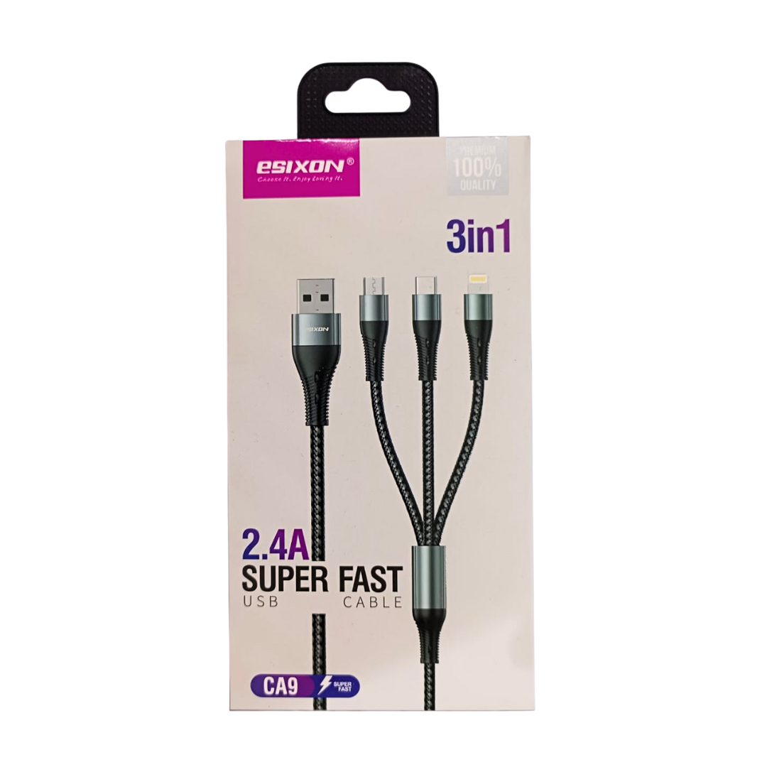 Epsixon USB Cable 3in1 SuperFast